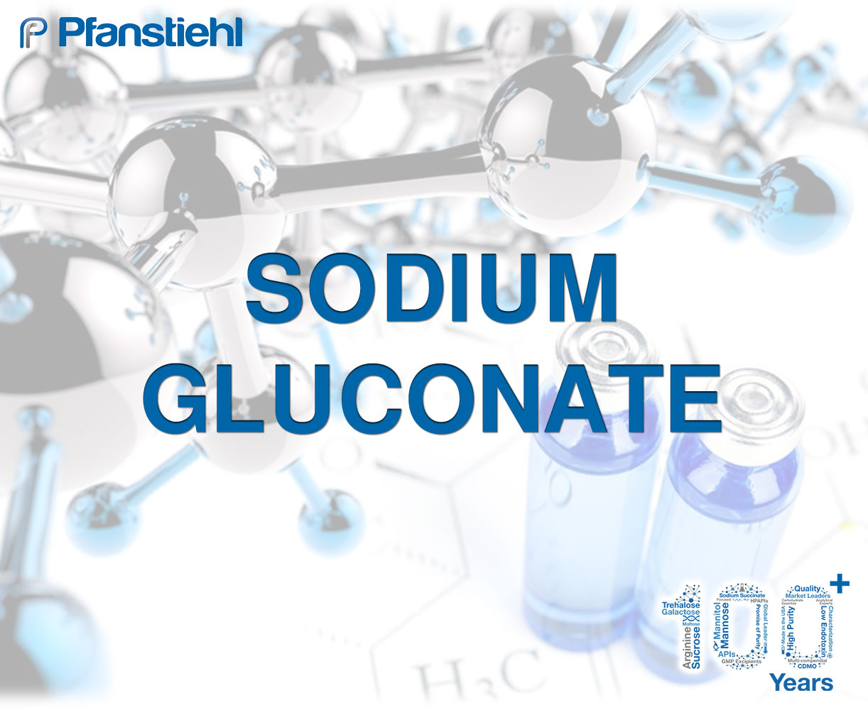 Barrel showing Sodium D-Gluconate is equivalent to Roquette Sodium Gluconate Pharma 513003 and